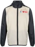 Comme Des Garçons Play lightweight hooded jacket - Neutrals