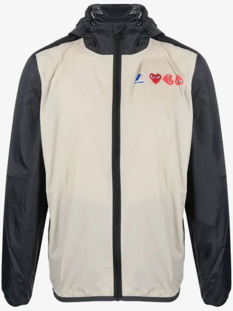 Comme Des Garçons Play フーデッド ライトジャケット