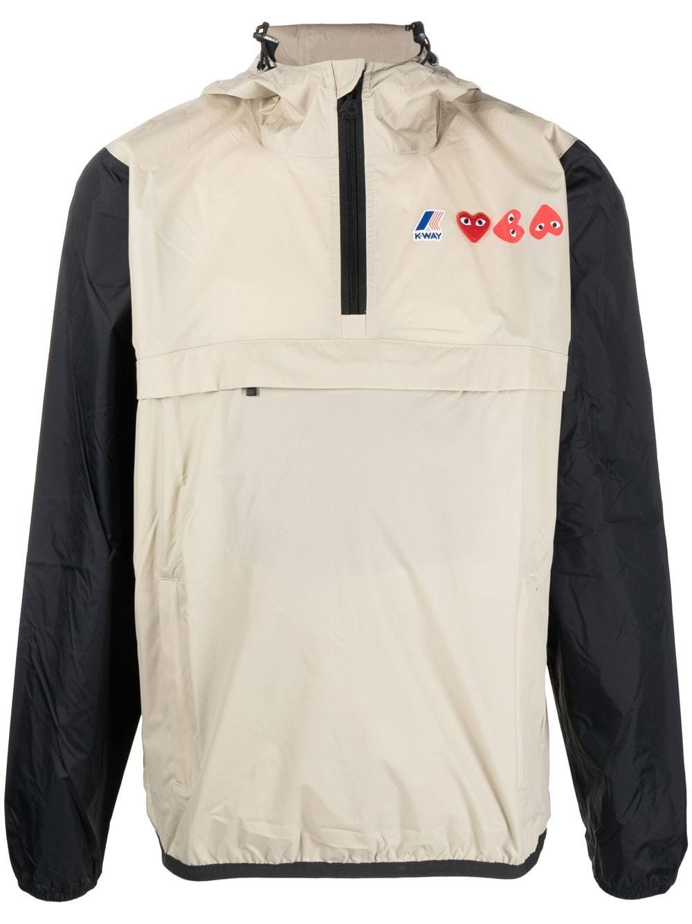 Image 1 of Comme Des Garçons Play hooded pullover jacket