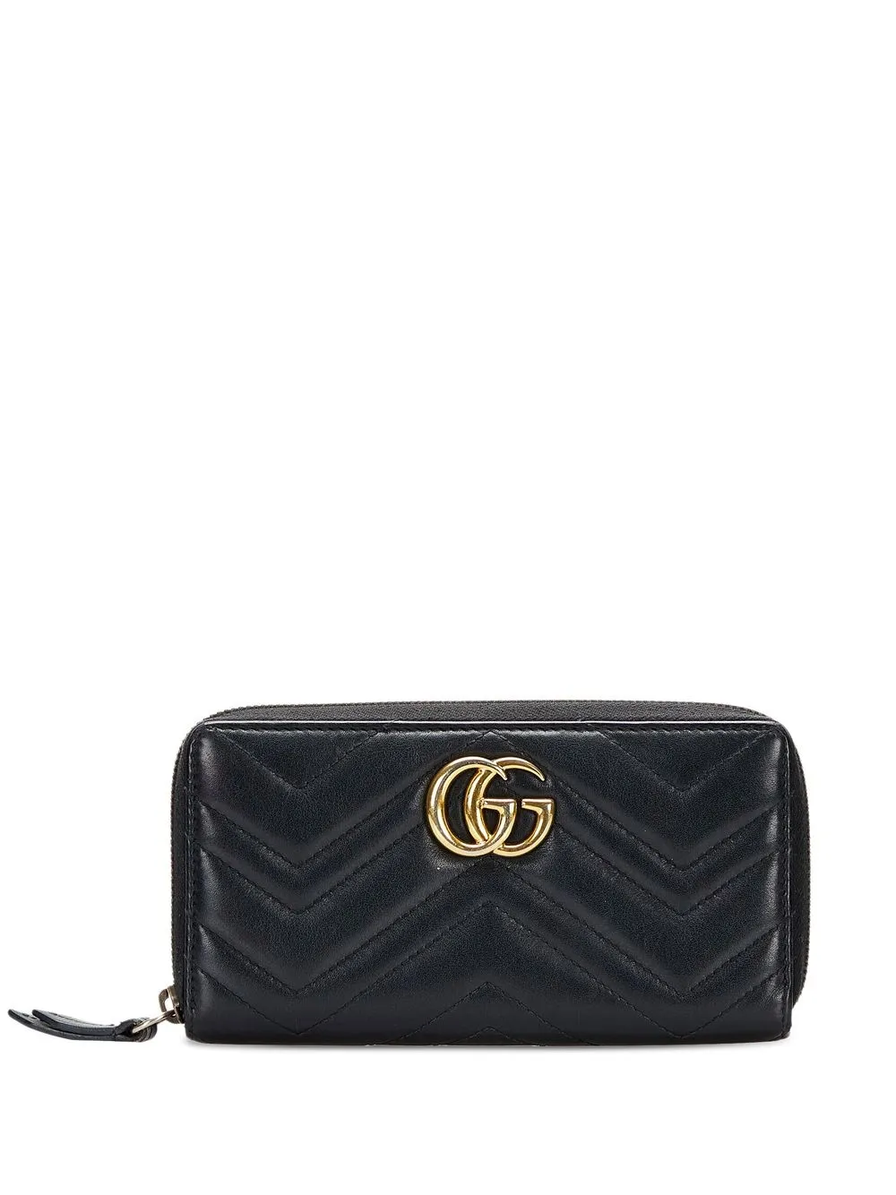 

Gucci Pre-Owned GG Marmont zip-around wallet - Black