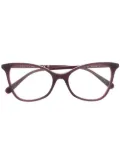 Gucci Eyewear cat-eye frame optical glasses - Purple