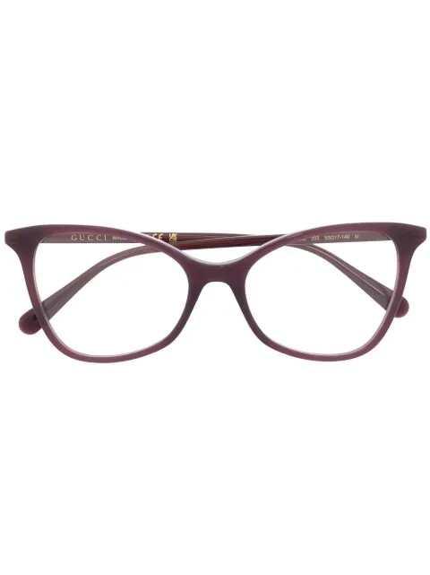Gucci Eyewear lentes con armazón cat eye