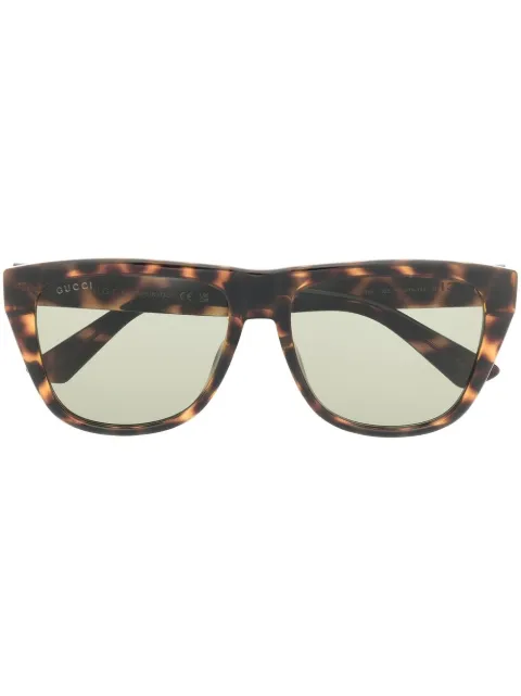 Gucci Eyewear lentes de sol con armazón estilo piloto