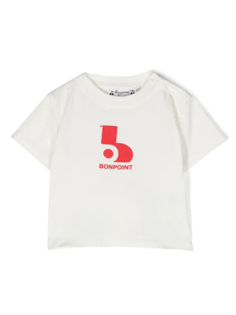 Bonpoint logo-print short-sleeve T-shirt 