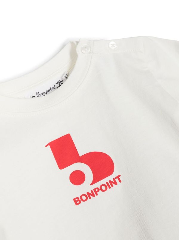 Bonpoint logo-print short-sleeve T-shirt - Farfetch