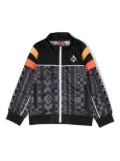 Marcelo Burlon County of Milan geometric-print track jacket - Black