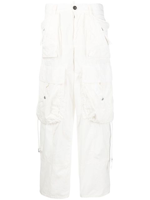 Dsquared2 multi-pocket cargo trousers