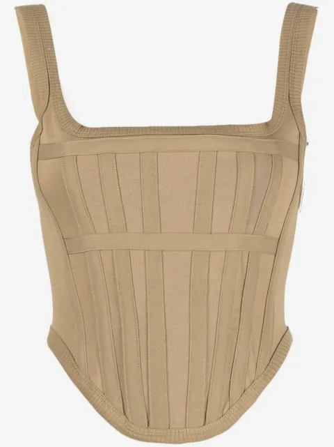 Dion Lee cropped corset top