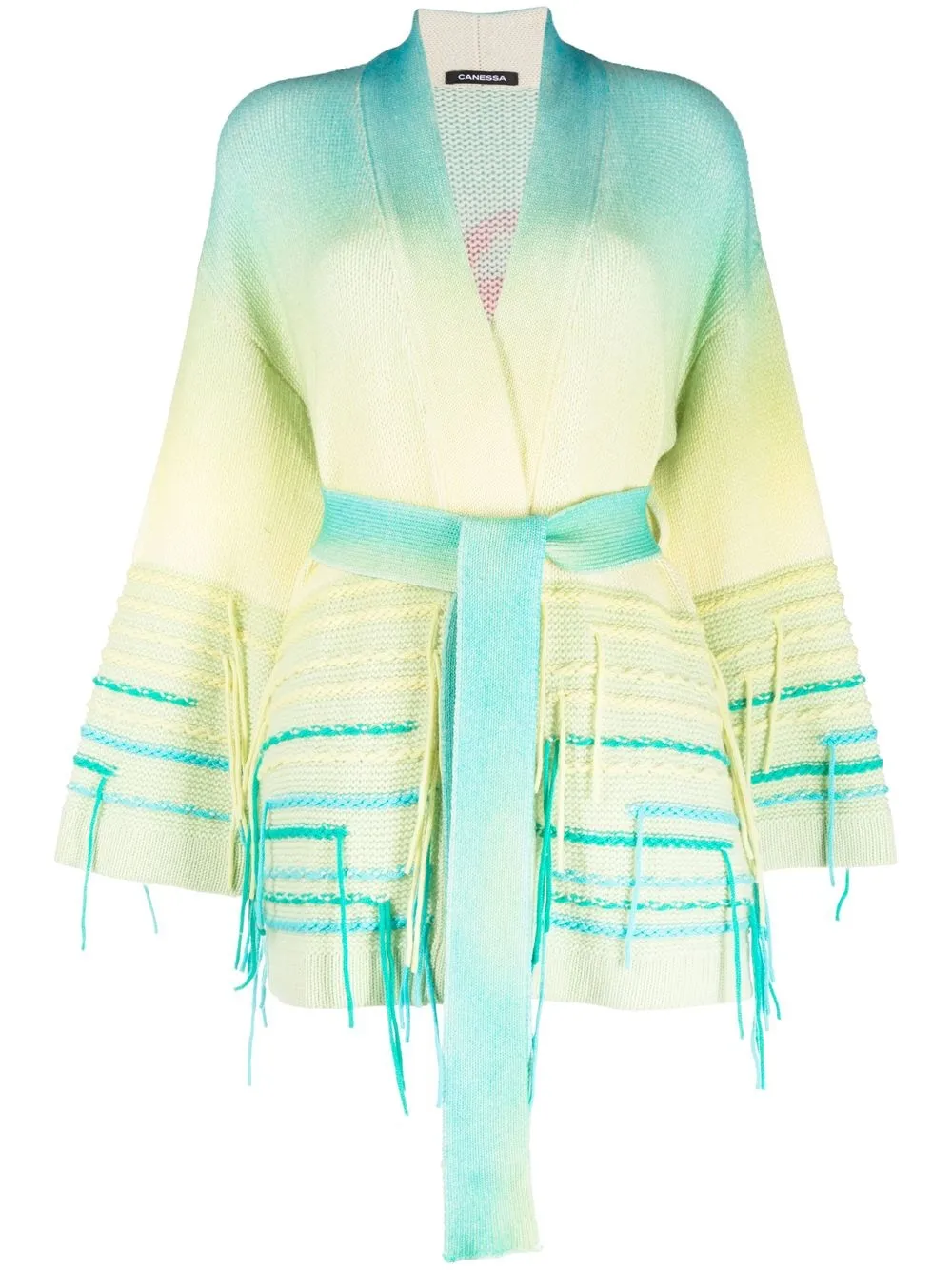 Canessa tie-front cashmere cardigan