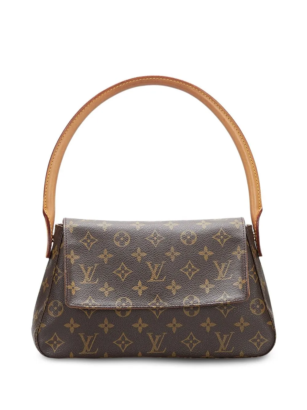 

Louis Vuitton 2002 pre-owned mini Looping top-handle bag - Brown