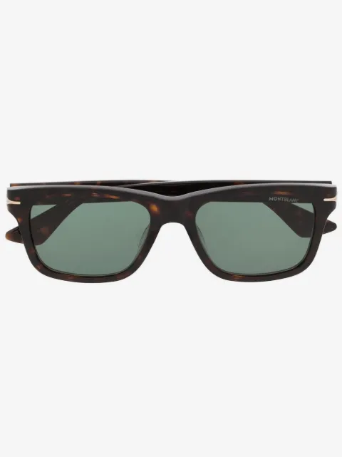 Montblanc tortoiseshell sunglasses