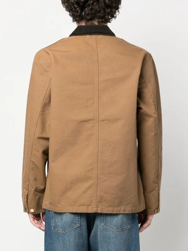 Carhartt WIP Michigan Organic Cotton single-breasted Coat