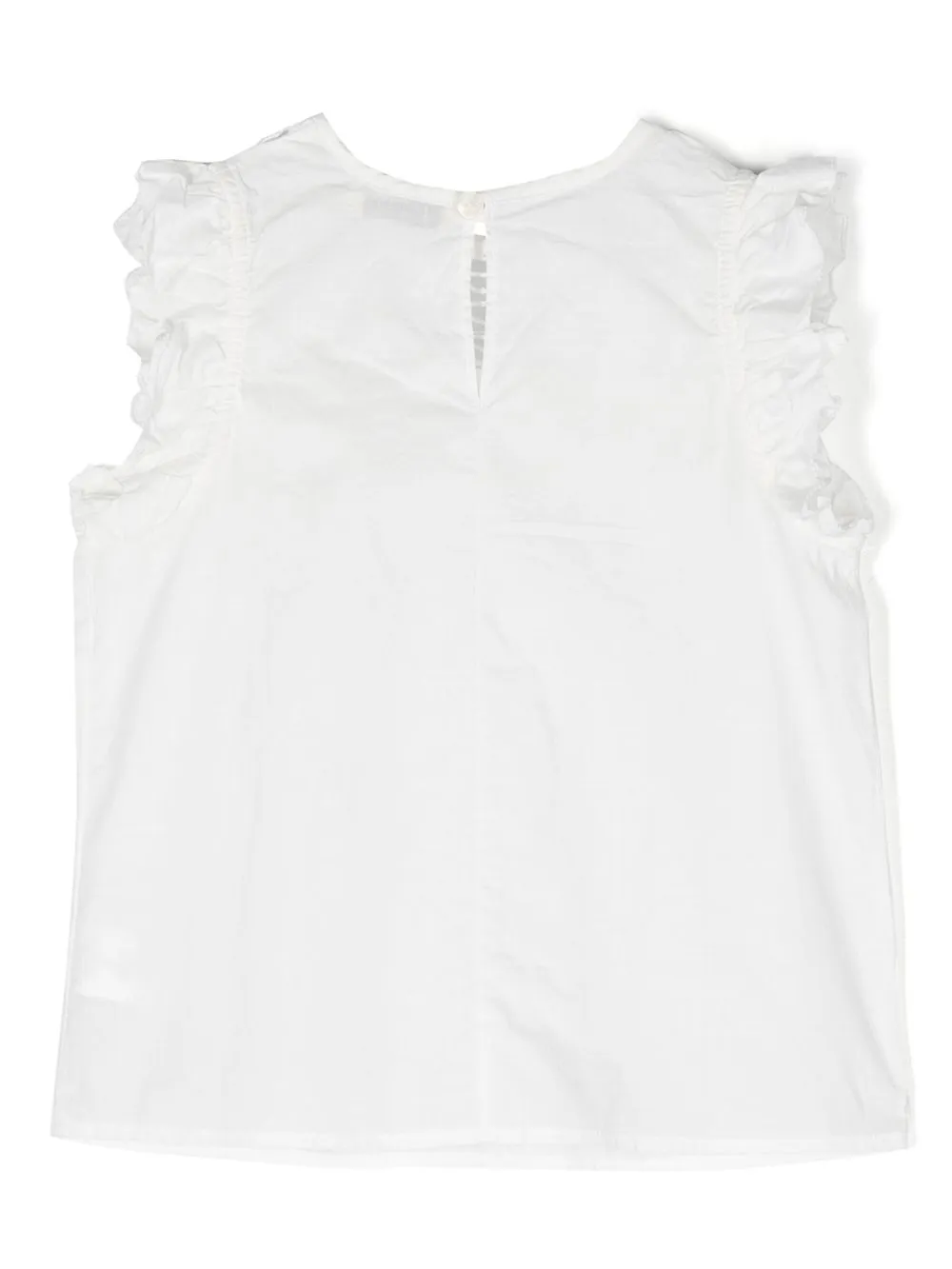 THE NEW SOCIETY Blouse met ruches - Wit