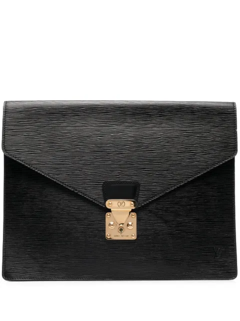 Louis Vuitton Pre-Owned pre-owned Épi clutch med flaplukning fra 00'erne