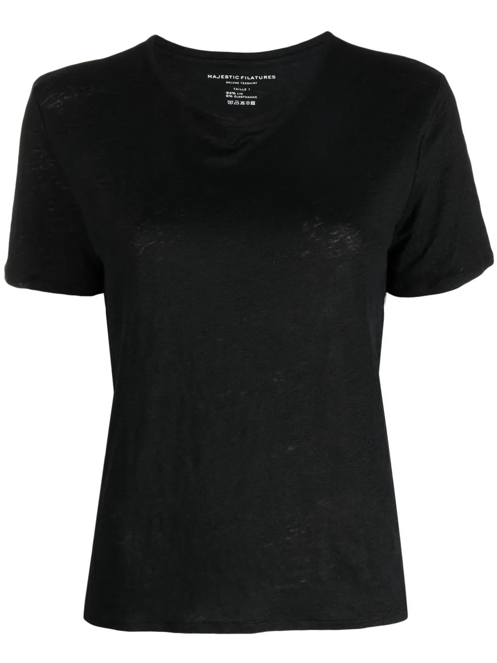 

Majestic Filatures playera stretch - Negro