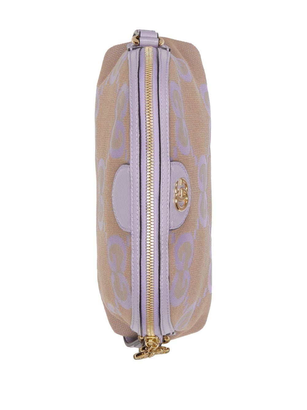 Shop Gucci Small Ophidia Shoulder Bag In Purple