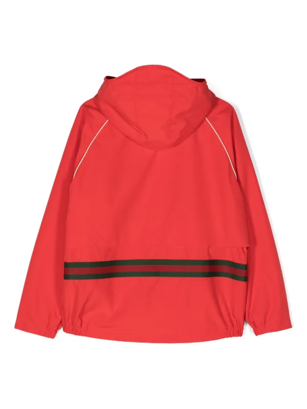 Red gucci windbreaker online