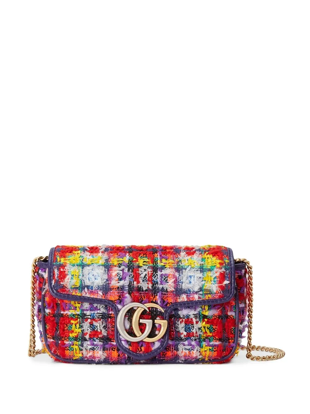 Gucci GGマーモント ミニバッグ - Farfetch