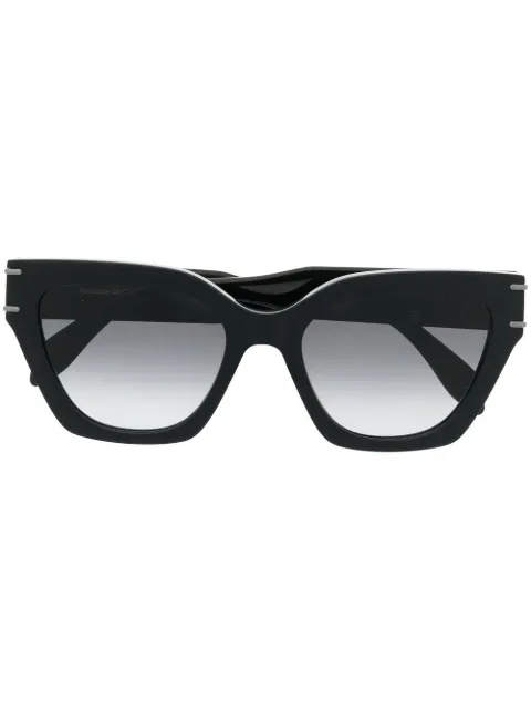 Alexander McQueen Eyewear square-frame logo sunglasses