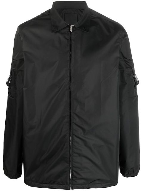 Givenchy zipped long-sleeve shirt