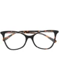 Gucci Eyewear tortoiseshell-effect GG glasses - Brown