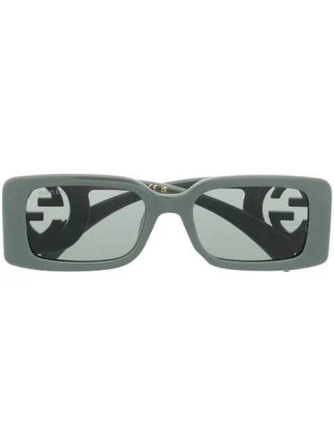 Gucci Eyewear نظارة شمس 'شيز لاونج' بإطار مستطيل