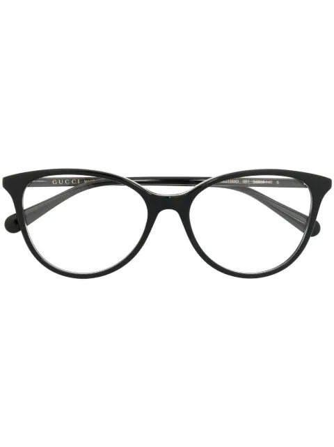 Gucci Eyewear lentes con armazón redonda