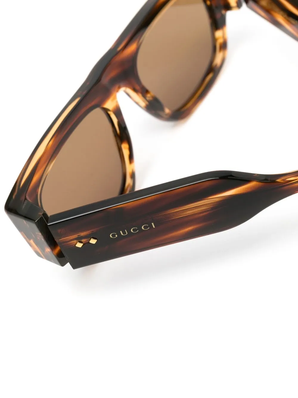 Gucci Eyewear logolettering squareframe Sunglasses Farfetch
