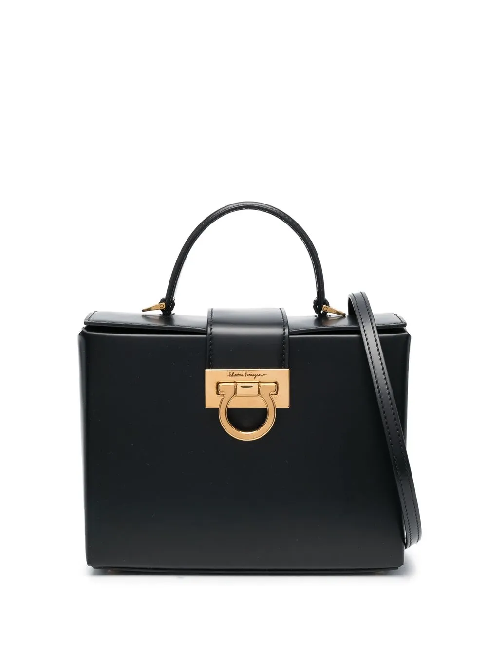 

Ferragamo calf-leather tote bag - Black