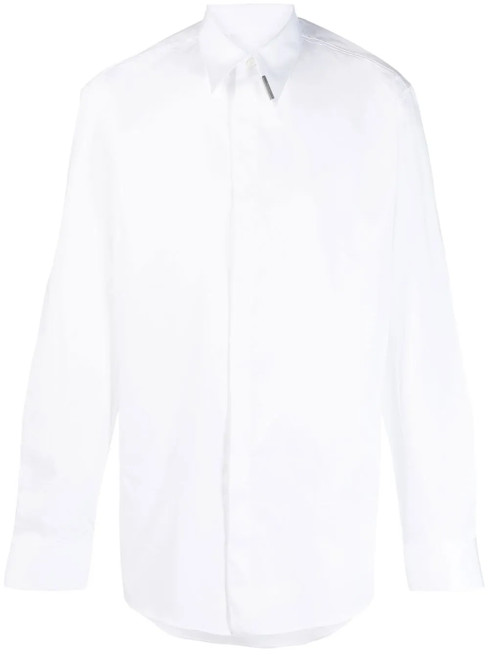 

Ferragamo button-fastening cotton shirt - White