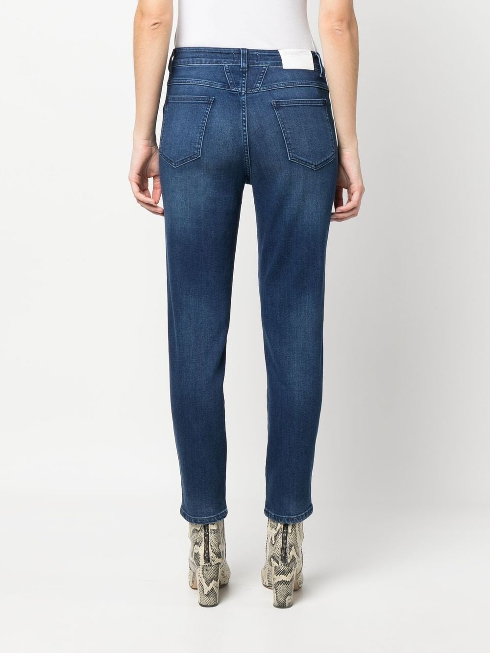 Shop Closed Button-fastening Denim Trousers In Blue