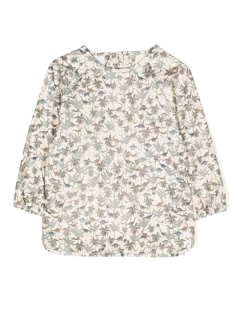 Konges Sløjd Shirt met dierenprint - Beige