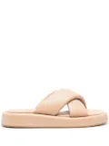 VAMSKO Pillow leather sandals - Neutrals