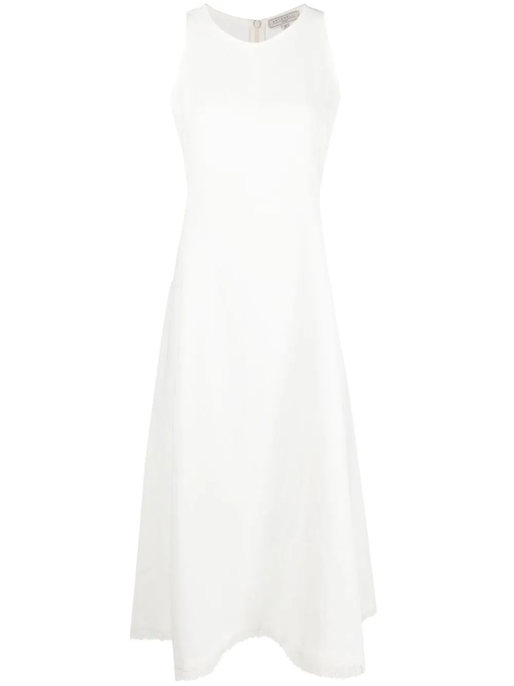 

Antonelli flared midi dress - White