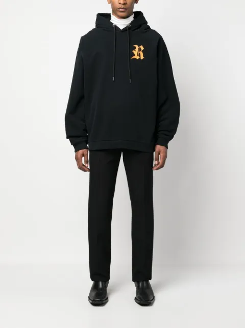 Raf Simons худи с монограммой