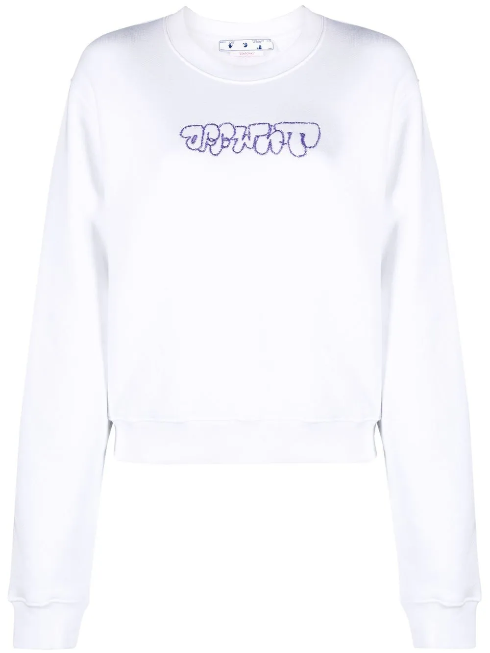 

Off-White Arrows-embroidered sweatshirt