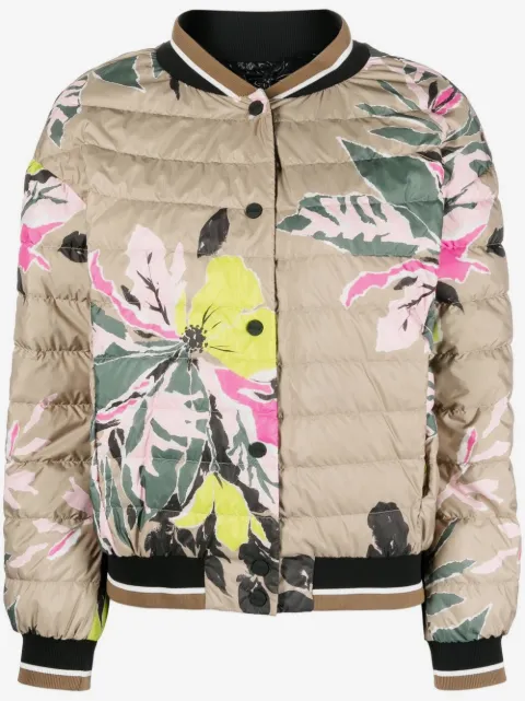 Herno Beta Flower padded bomber jacket