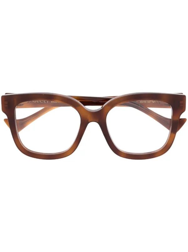 Gucci Eyewear トータスシェル 眼鏡フレーム Gucci Eyewear