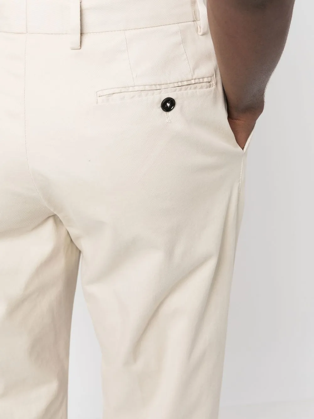 Shop Zegna Mid-rise Tailored Trousers In Neutrals