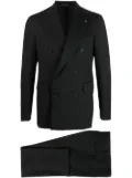 Tagliatore double breasted suit - Black