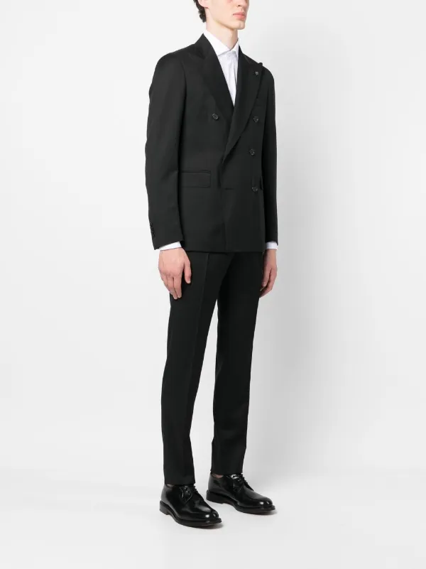スーツ Tagliatore Suits Tagliatore peak-lapels double-breasted Suit | Blue | FARFETCH
