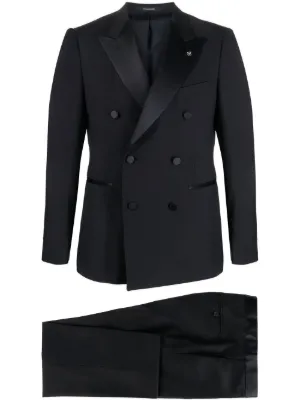 Mens double deals breasted tuxedo