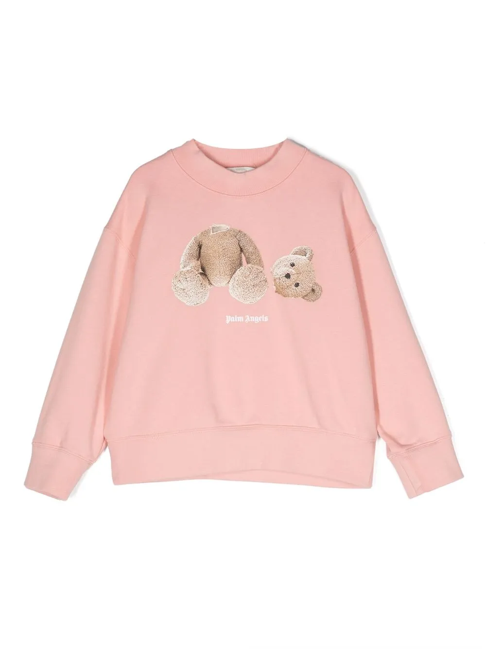 

Palm Angels Kids graphic-print sweatshirt - Pink