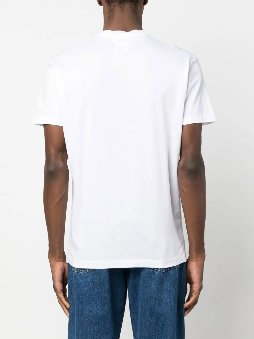 Dsquared2 Logo-print Detail T-shirt In Weiss