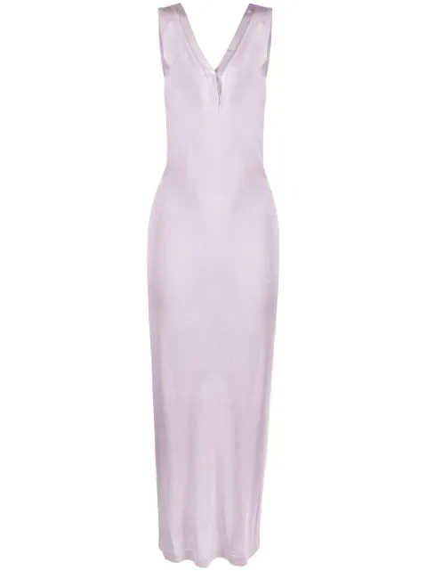 TOM FORD vestido tejido con cuello en V