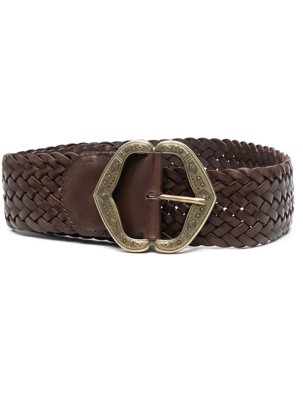 

Ba&Sh braided leather belt - Brown