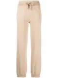 Lorena Antoniazzi fine-knit drawstring-waist trousers - Brown