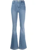 FRAME high-waist flared jeans - Blue