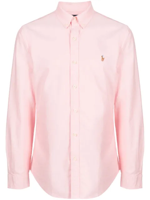 Polo Ralph Lauren chemise en coton à motif Polo Pony