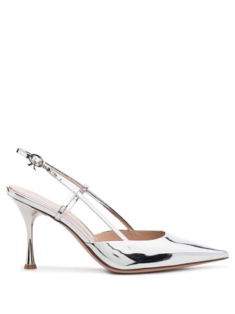 Gianvito Rossi Ribbon 85mm slingback pumps Women